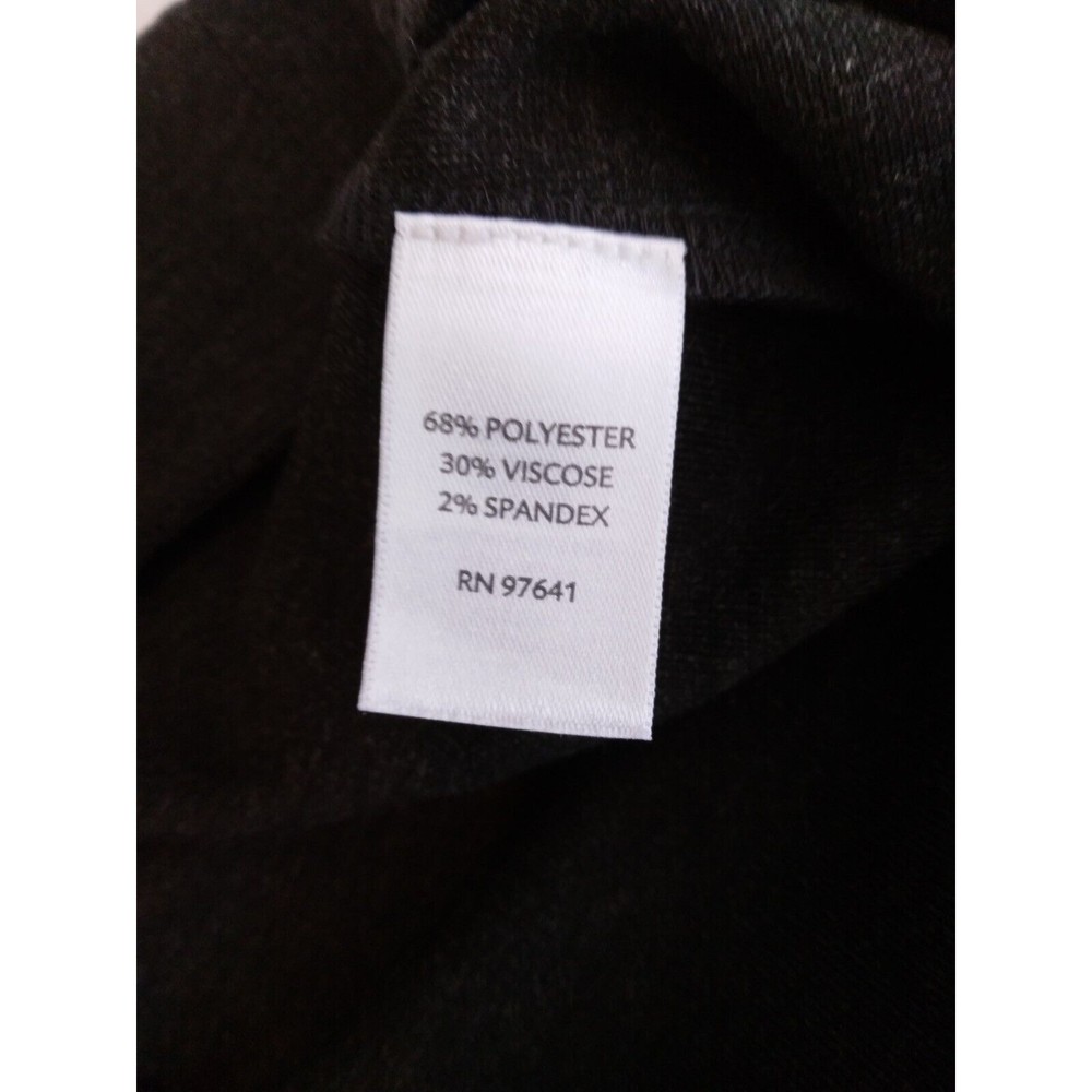 J. JILL Charcoal Gray PENCIL SKIRT Stretch Pull-On Womens Size Medium - Picture 6 of 8